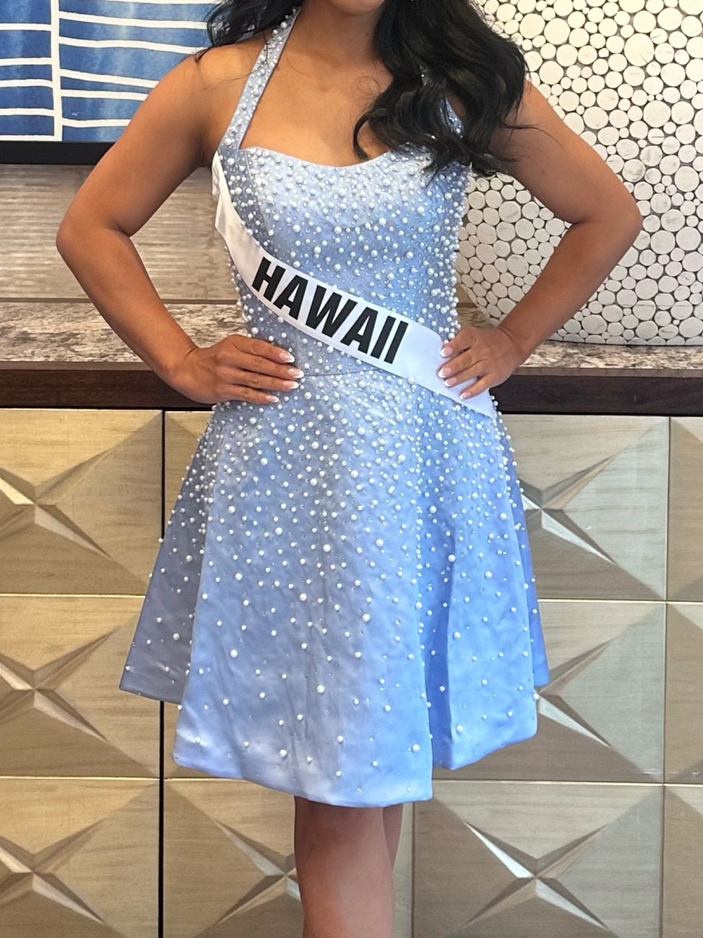 Sherri Hill 2026 pearl dress